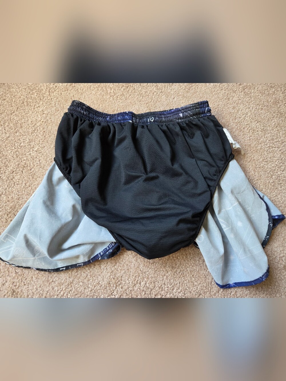 Boa Mens STEM Printed 3" Half Split Shorts, Small Running Trail - Picture 6 of 7